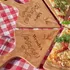 Gift for Best Friends Personalized 6 Piece Pizza Serving Board