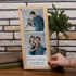 Gift for Dad Personalized Photo Printed Wooden Picture Frame