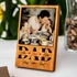 Gift for Dad Solid Wooden Frame with Picture and Name Print