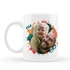 Gift for Dads Photo Printed Porcelain Mug with Message