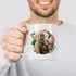 Gift for Dads Photo Printed Porcelain Mug with Message
