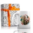 Gift for Dads Photo Printed Porcelain Mug with Message