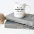 Gift for Dads Photo Printed Porcelain Mug with Message
