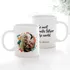 Gift for Dads Photo Printed Porcelain Mug with Message