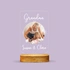 Gift for Grandma 3D LED Lamp with Photo and Name