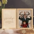 Gift for Grandpa Father's Day Gift Personalized Special Message Hinged Wooden Picture Frame