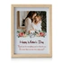 Personalised Wooden Photo Frame with LED Light for Mum