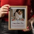 Personalised Wooden Photo Frame with LED Light for Mum