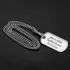 Personalised Double Dog Tag Necklace for Men – Perfect Gift for Him