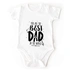 Best Dad in the World Baby Bodysuit for Father's Day