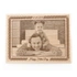 First Father's Day Gift Engraved Photo on Wood as Gift for Dad