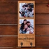 Gifts for Family 2 Photo Collage Wooden Key Holder