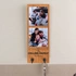 Gifts for Family 2 Photo Collage Wooden Key Holder