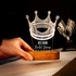 Crown 3D LED Lamp Personalised Gift for Friends and Siblings