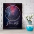 Gifts for Girlfriend Star Map Canvas Print 11.75 x 15.75 inches