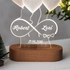 Personalised Infinity Heart LED Lamp for Romantic Gifts