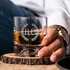 Gifts for Him Whiskey Glass Set Wooden Box