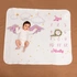 Personalised Baby Monthly Milestone Blanket for Newborn Photos