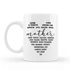 Gifts for Mom Loving Mom's Characteristics Printed Mug