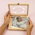 Gifts for New Born Baby and New Mom Wooden Hinged Picture Frame Photo Album - Baby Pictures Box