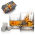 Glasgow 2 Piece Clear Whiskey Glasses Set as Gifts