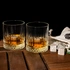 Glasgow 2 Piece Clear Whiskey Glasses Set as Gifts