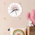 Personalised Teacher's Day Rainbow Wall Clock for Classroom