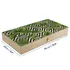 Green Leaves Minimal Handmade Modern Backgammon Set