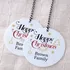 Happy Christmas! Personalized Christmas Ornament