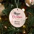 Happy Christmas! Personalized Christmas Ornament