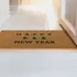 Festive New Year Welcome Doormat for Adults