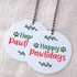 Happy Pawlidays Personalised Pet Ornament
