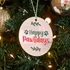 Happy Pawlidays Personalised Pet Ornament