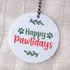 Happy Pawlidays Personalised Pet Ornament