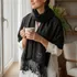 Personalised Heart Textured Shawl for Mum