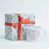 Heart Pattern Love You Coffee Mug