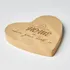 Heartfelt Home Desk Decor with 'Home Is Where Your Heart Is' Inscription