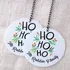 HO HO HO! Personalized Family Christmas Ornament