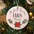 Personalised Family Name Christmas Ornament for Holiday Cheer