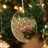 Personalised Acrylic Christmas Ornament for Couples