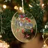 Holiday Keepsake Personalized Ornament - Transparent Acrylic