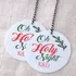 Personalised Holy Night Christmas Ornament for Home Décor