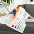 Personalised Instagram Photo Throw Blanket for Gifts
