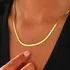 Italian Snake Chain Gold Plated Necklace