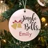 Jingle Bells Personalized Name Christmas Ornament
