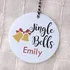 Jingle Bells Personalized Name Christmas Ornament