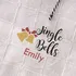 Personalised Christmas Ornament with Jingle Bells Design