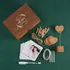 LED Illuminated Wooden Photo Gift Box for Couples