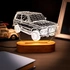 LED Lamp with Jeep Design for Off-Road Enthusiasts