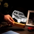 LED Lamp with Jeep Design for Off-Road Enthusiasts